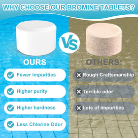 BROMIGUARD softens water for a smoother spa experience.