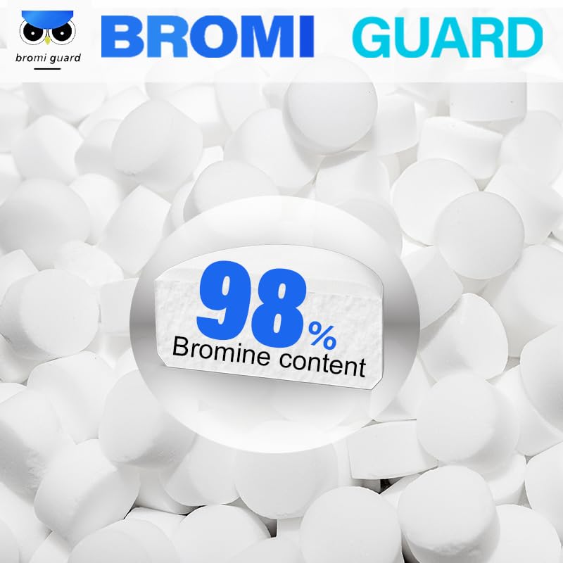 BROMIGUARD spa water care guide image highlights gentle balance for sensitive skin.