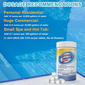 Soft feel spa water after Bromiguard use