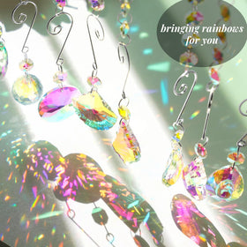 Bronlama suncatcher colored octagonal beads provide vivid detail.