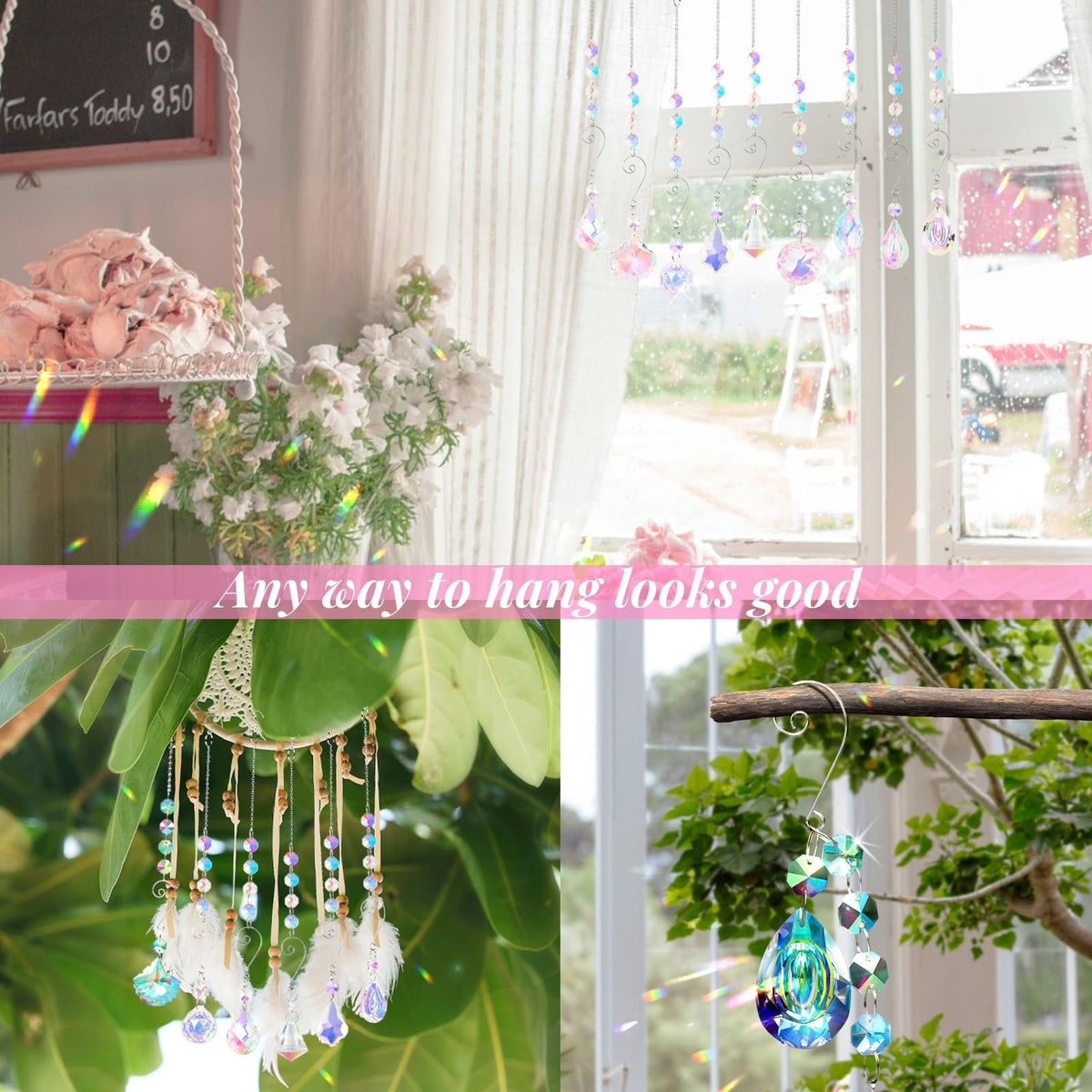 Bronlama suncatcher window sparkle enhances room ambiance.