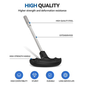 BROQIXIN 8mm wrench in-use for chainsaw maintenance on STIHL.