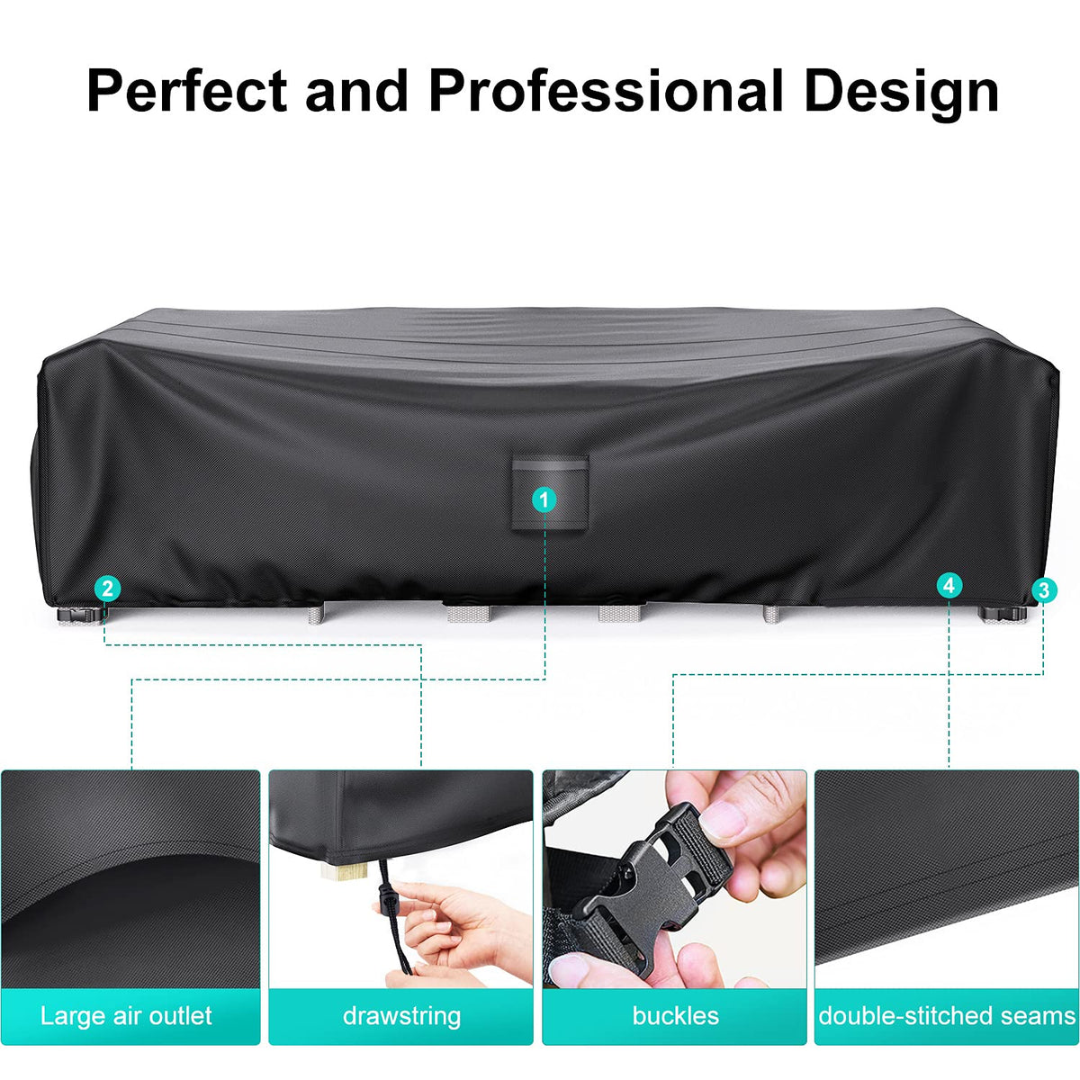BROSYDA 420D Oxford cover designed for outdoor furniture