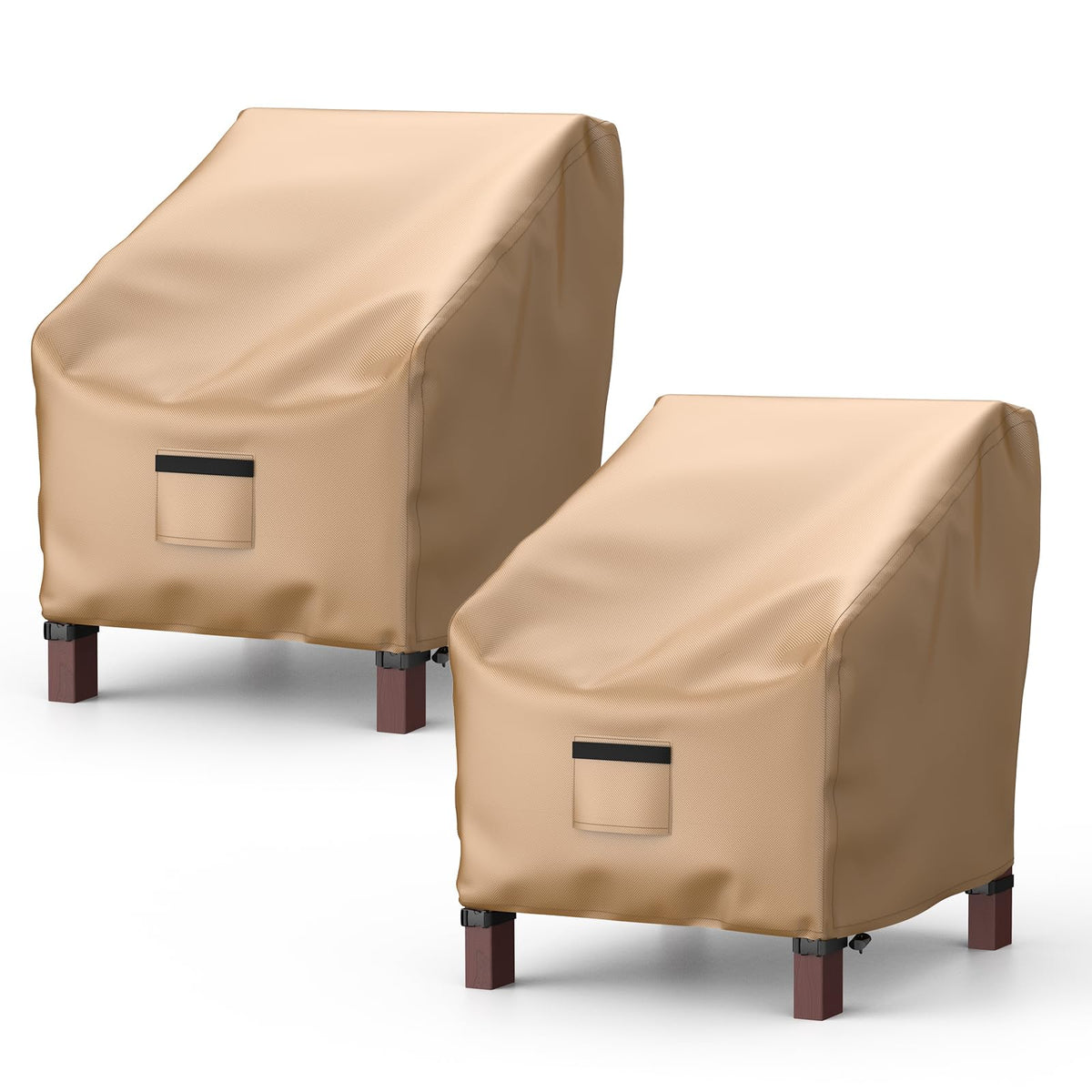BROSYDA patio chair cover front view protects outdoor seating from sun and rain