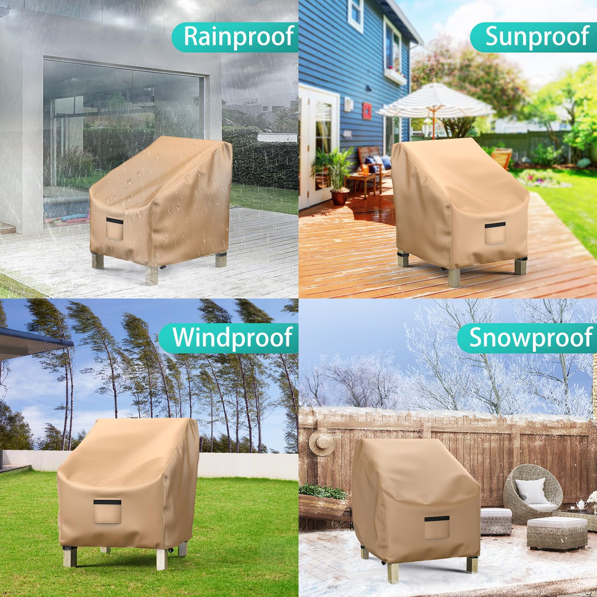 BROSYDA waterproof coating image highlights inner PU layer preventing moisture
