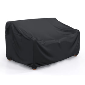 BROSYDA patio sofa cover on a 3-seater couch protects against rain