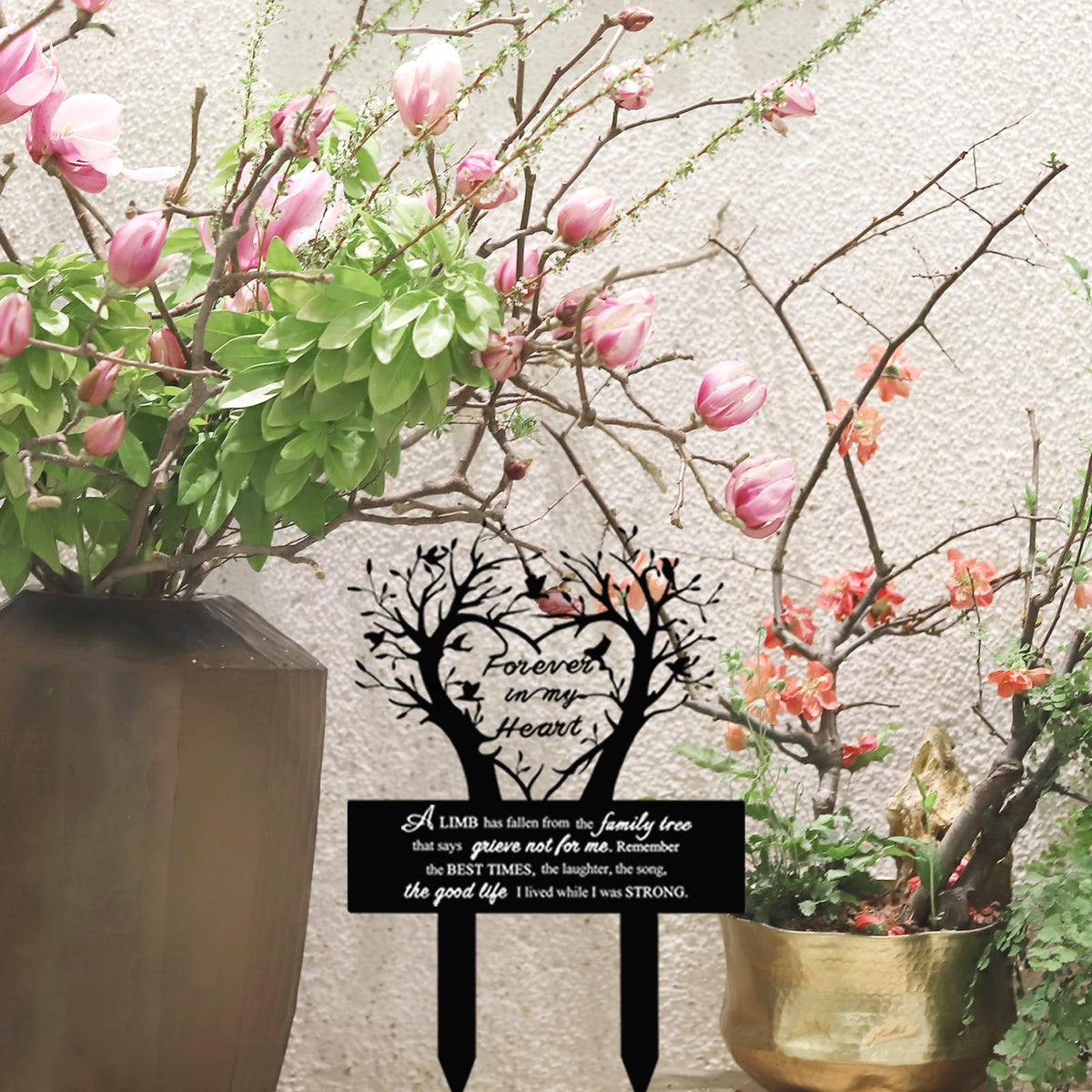 BRUKUSUR easy-install garden stake for quick graveside placement