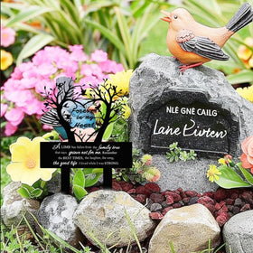 BRUKUSUR weather-resistant memorial sign for durable outdoor tribute
