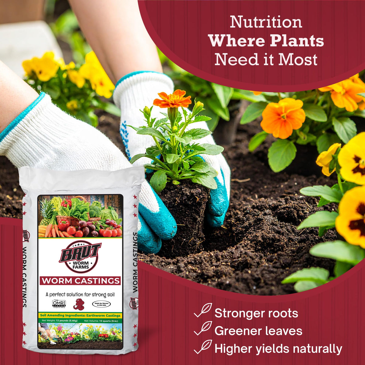 BRUT WORM FARMS family-owned brand care and quality