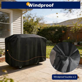 bruwaa windproof buckle straps secure cover in windy conditions