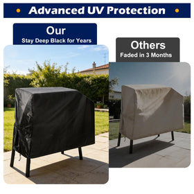 bruwaa windproof design with Velcro straps keeps cover secure on breezy days