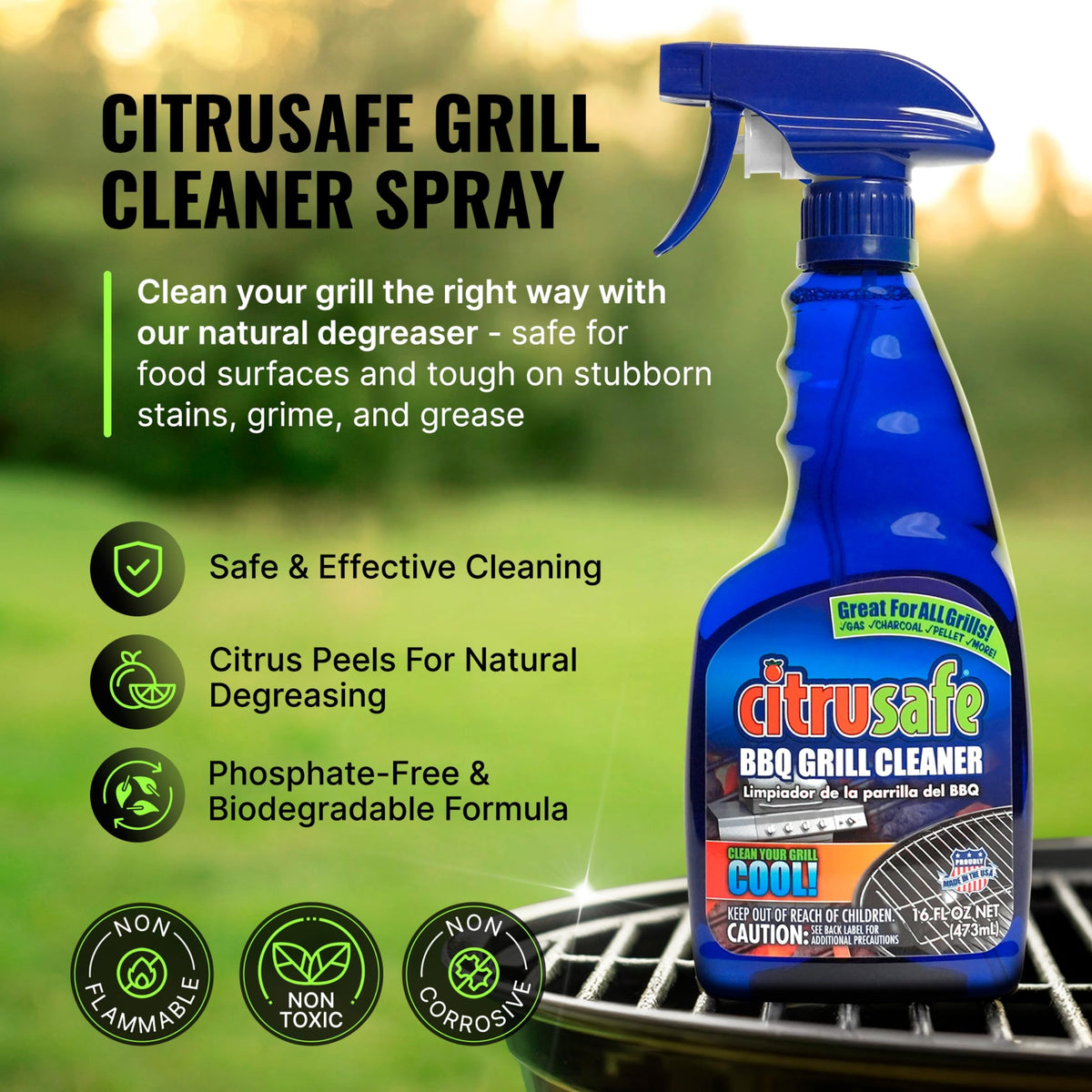 Bryson Brothers CitruSafe scrubber pack speeds safe removal of burnt-on residue
