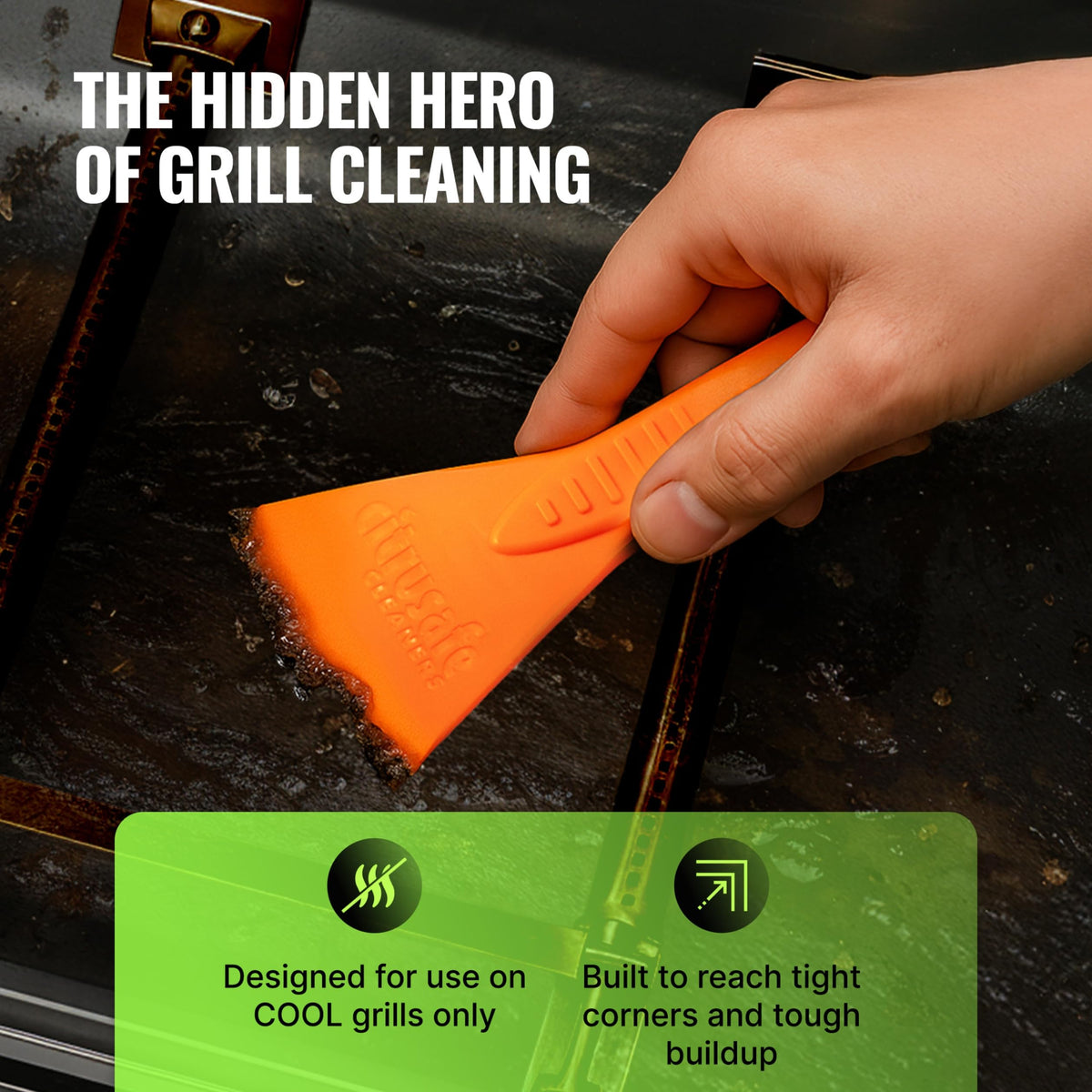Bryson Brothers CitruSafe scrubber pads lift grease with cleaner for tough residues