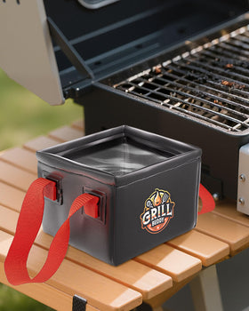 BS-VOG Foldable dunk tank collapsed for easy storage after use