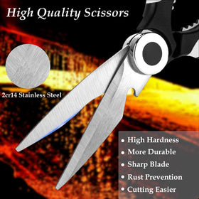 BSADIY fruit and vegetable picking scissors for easy harvest and use.