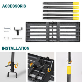 BsBsBest heavy-duty handle with extensions for comfortable reach