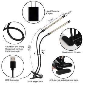 BSEAH flexible gooseneck and rotatable head targets growth zones