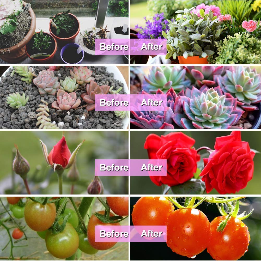 bseah grow light flexible gooseneck lets you aim precisely