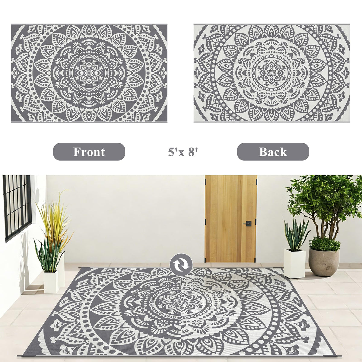 Bsmathom heat-treated edges enhance rug longevity