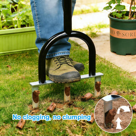 Bsteciar adjustable handle provides comfortable operation at 35-40 inches.
