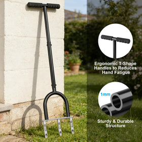 Bsteciar quick-assembly core aerator for easy setup and immediate use.