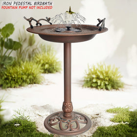 BSTGIFTS rust-resistant coating protects iron against weather and wear.