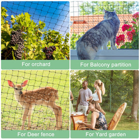 BSTPCOO harvest protection netting safeguarding garden produce.
