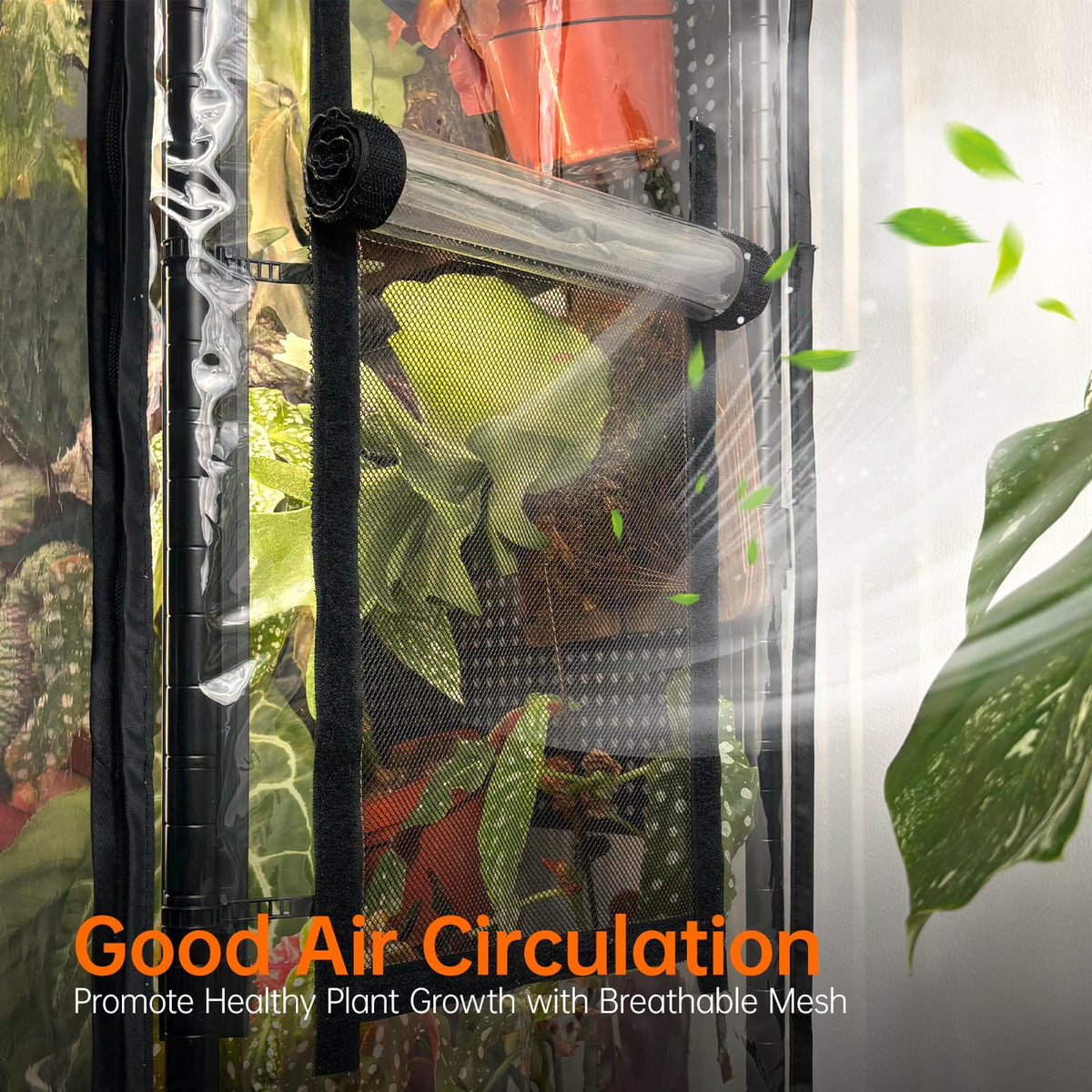 Bstrip hooks and wires included enable quick pot hanging and customization