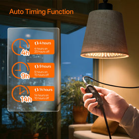 Bstrip 3000K ambient glow enhances indoor plant aesthetics