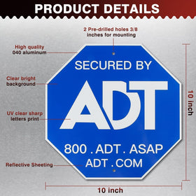 Bsunoy heavy-duty weatherproof sign withstands sun and rain outdoors