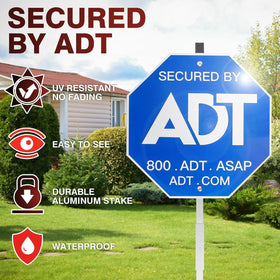 Bsunoy security sign close-up shows high-definition lettering for clear readability.