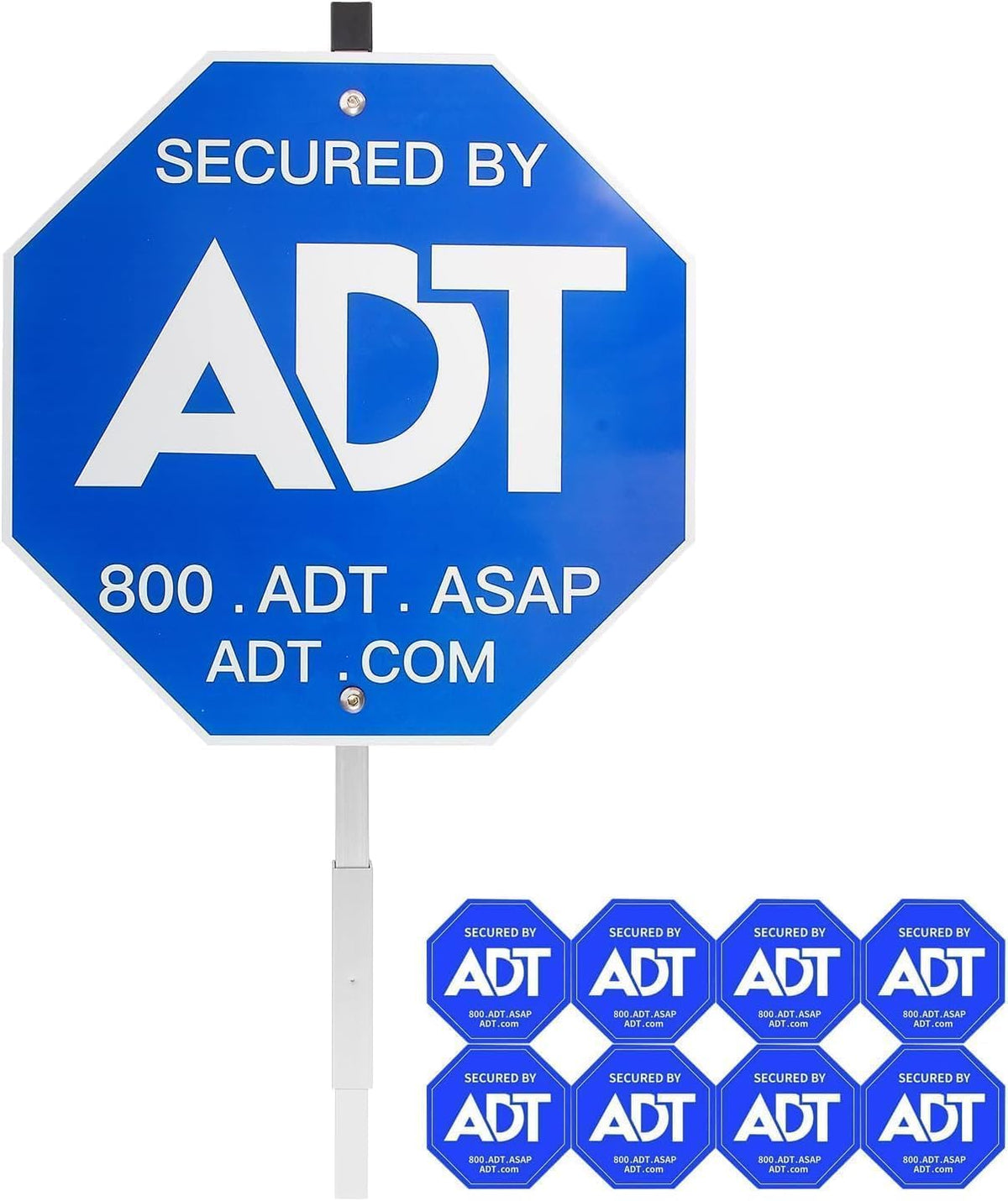 Bsunoy security yard sign aluminum for durable outdoor display and clear messaging