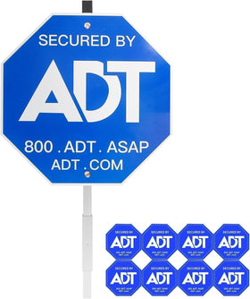 Bsunoy security yard sign aluminum for durable outdoor display and clear messaging