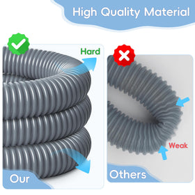 High-pressure resistant design handles daily pool use with reduced deformation risk.