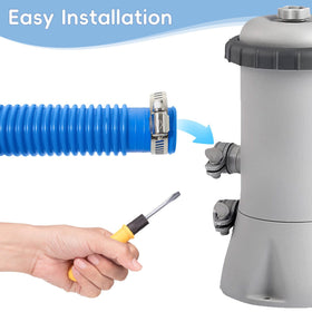 Option to add hose holder for extra stability during use.