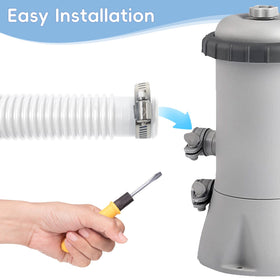 Btanadi Intex-compatible hose fitting for models 607 and 637.