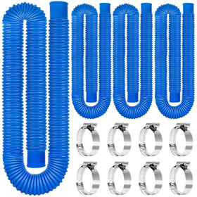 Btanadi 59-inch pool hose with clamps for leak-free connections.