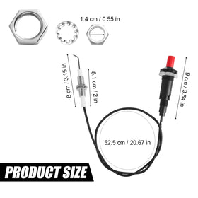 BTFO wire and ceramic assembly withstands high heat.