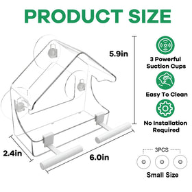 BTFSZ gift ready bird watching feeder for gardeners and seniors.