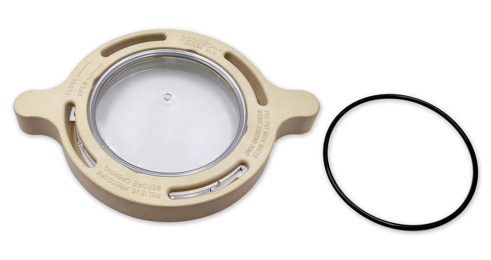 BTLXU 350090 clamp for Superflo pump ensures secure seal during operation.