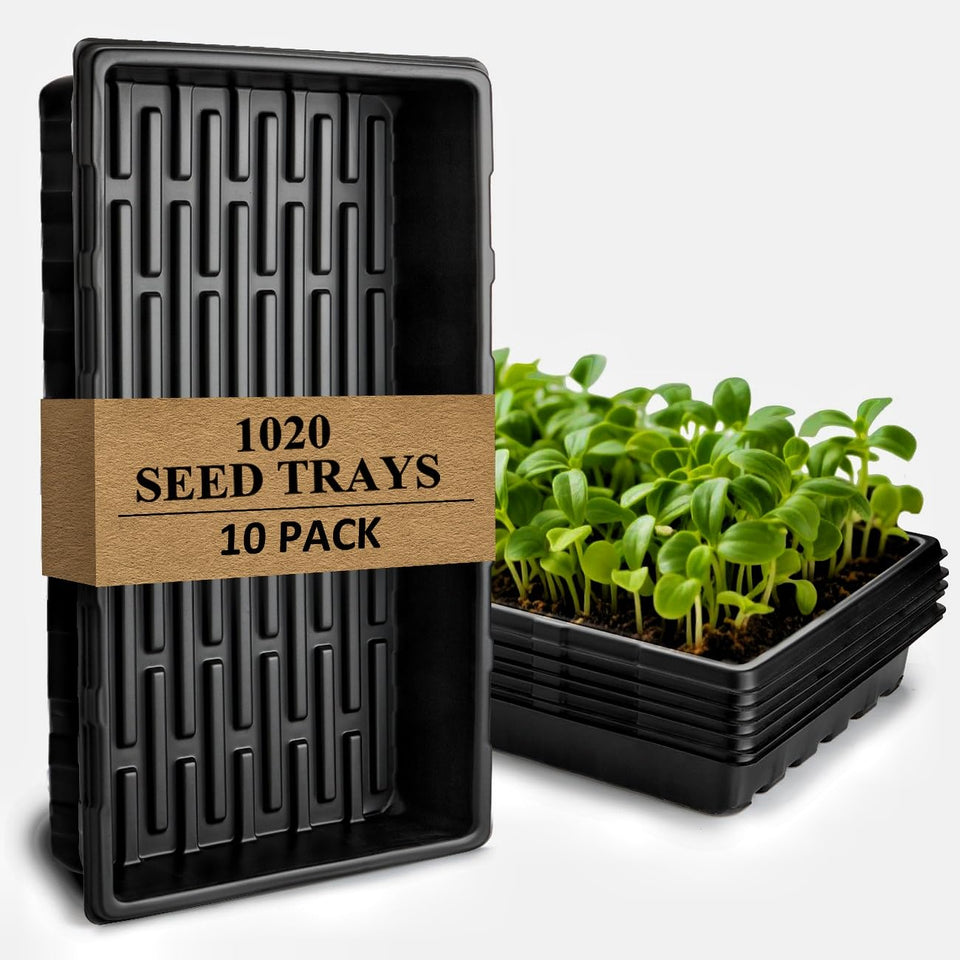 BTPLASTIK 1020 seed tray with heavy-duty construction for durable seed starting.