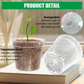 BTPLASTIK durable reusable plastic pot for long-lasting gardening.