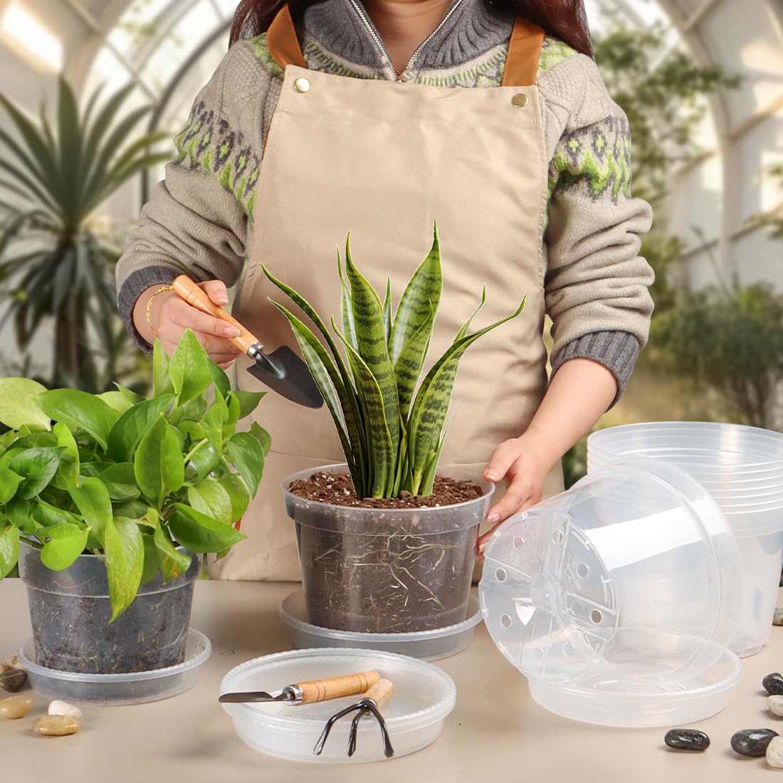 BTPLASTIK multipurpose nursery pot suitable for indoor and outdoor plants