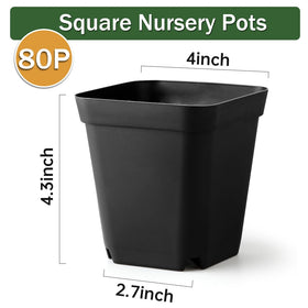 BTPLASTIK succulent and herb seedling pot for small plants.