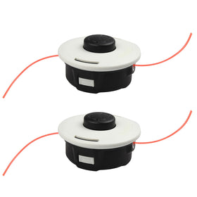 BTRSOLUS weed eater head for Stihl front view with compact design for easy handling