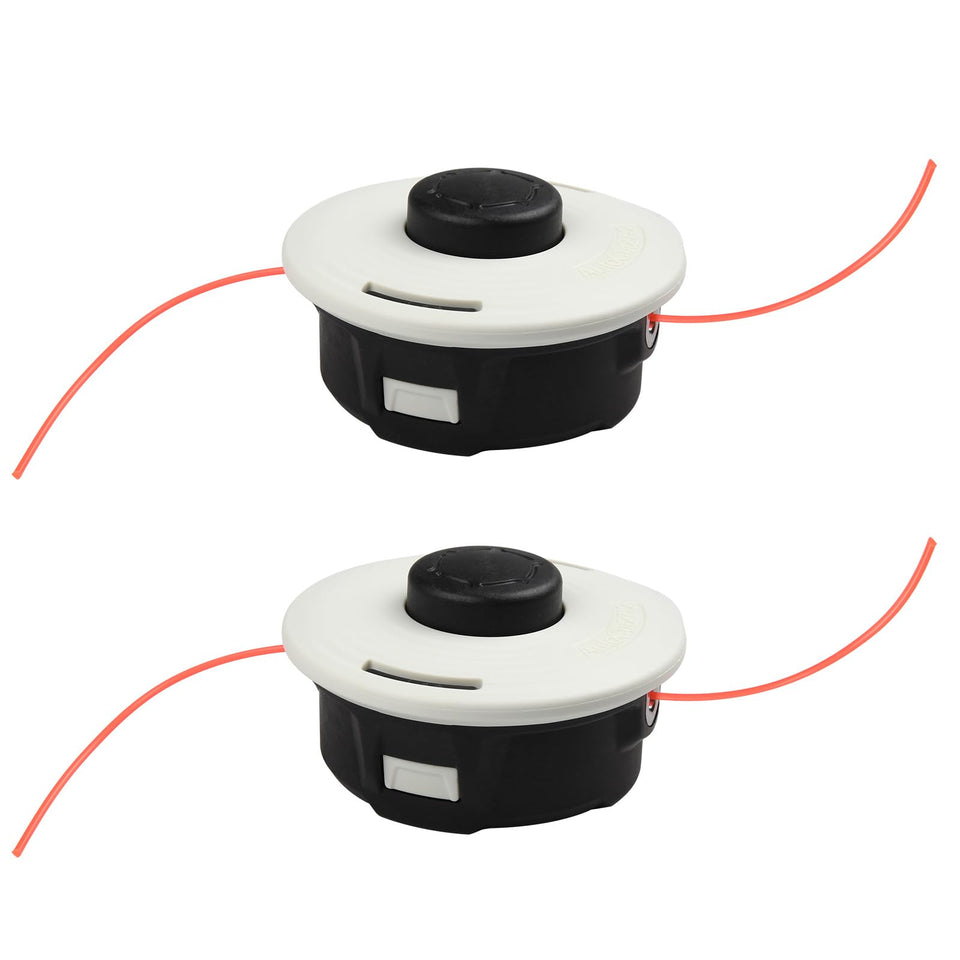 BTRSOLUS weed eater head for Stihl front view with compact design for easy handling