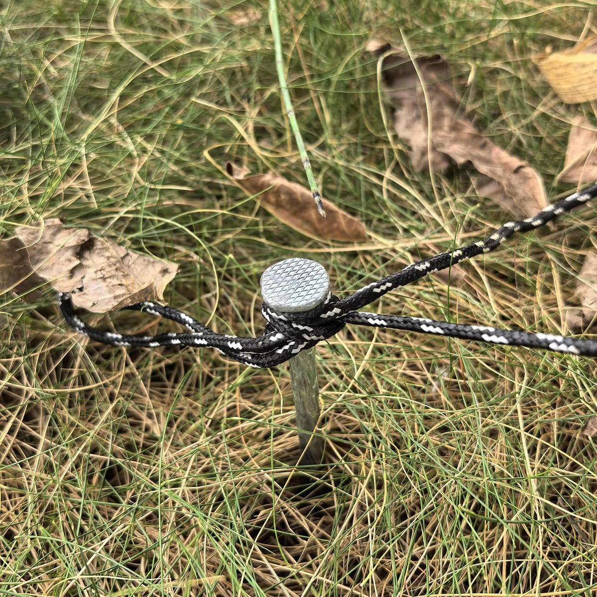 BTSULYOO easy-install outdoor stake aids secure ground stabilization