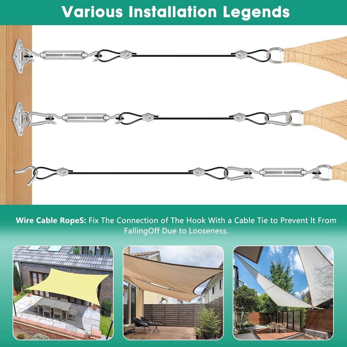 Btvsd grommets enable secure installation on multiple surfaces.