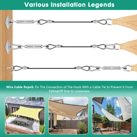 Btvsd grommets enable secure installation on multiple surfaces.