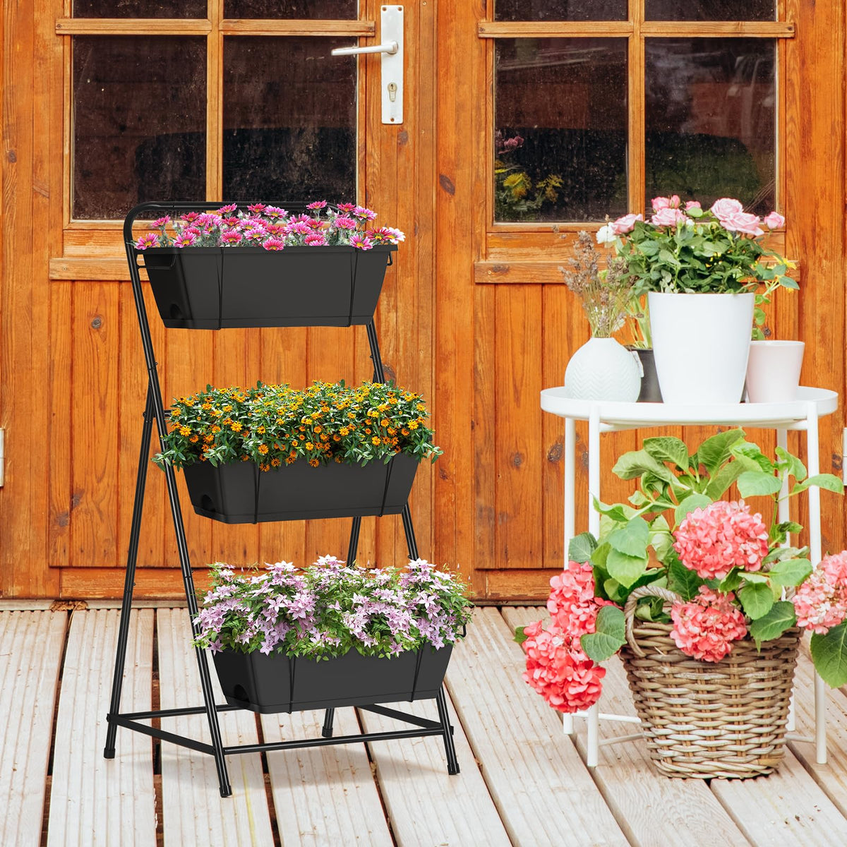 BTY ideal for balconies and patios enabling convenient outdoor herb gardens.